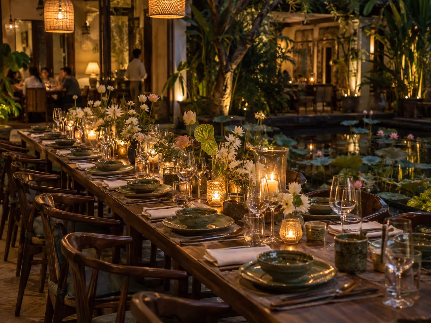 Cena a cuatro manos con Sri Wattana