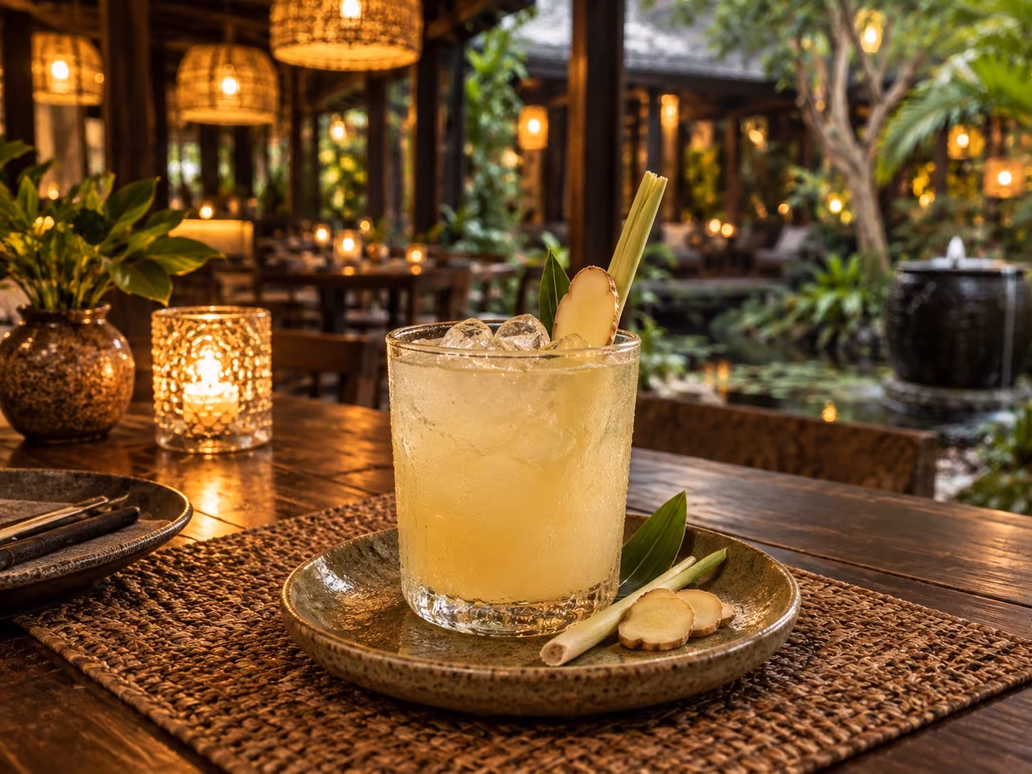 Limonada de hierba limón