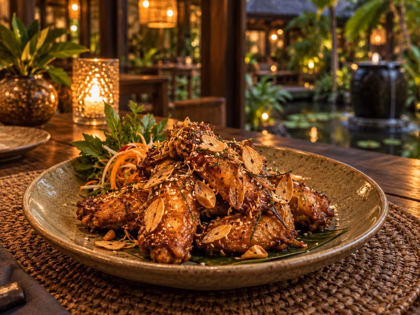 Alitas de lemongrass