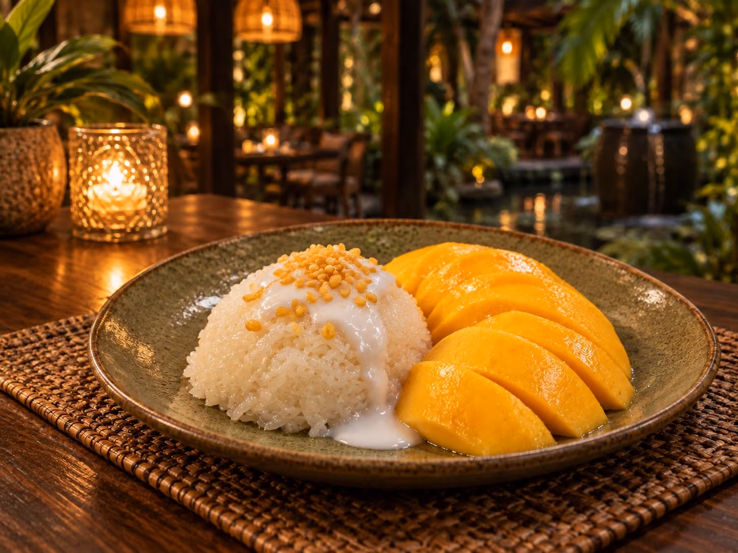 Mango sticky rice