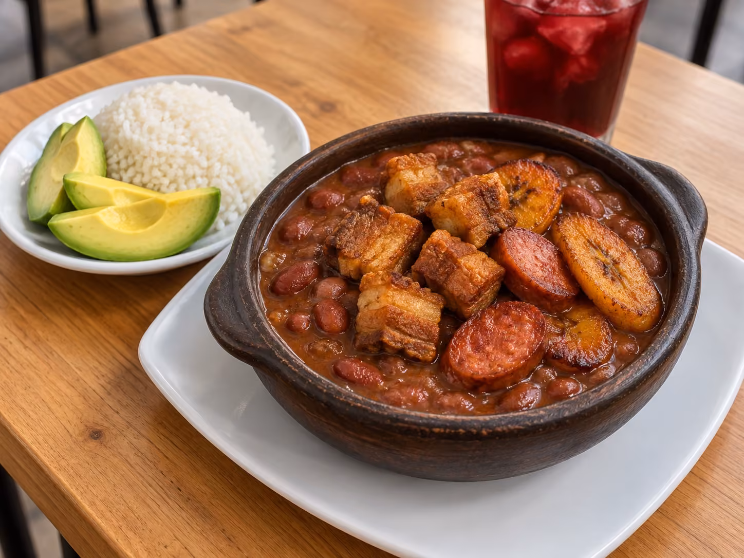 Cazuela de fríjoles